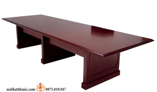 Bàn Họp Gỗ Xoan Đào Hình Chữ Nhật